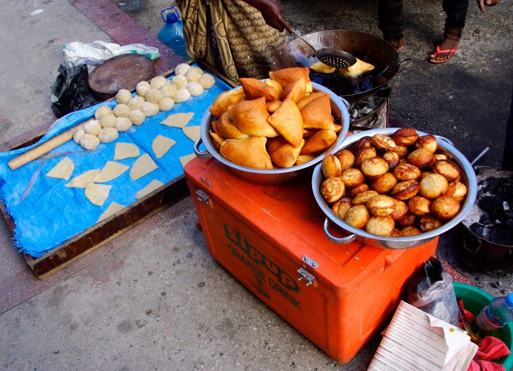 street food in Dar es Salaam, Tanzania