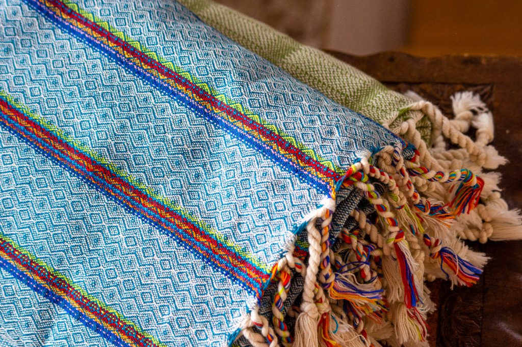 handwoven organic pestemal from Jennifers Hamam in Istanbul - Turkish bath accessories