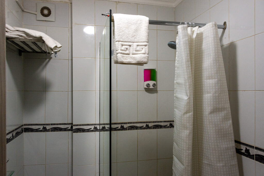 Bathroom at Nomads Hotel Petra