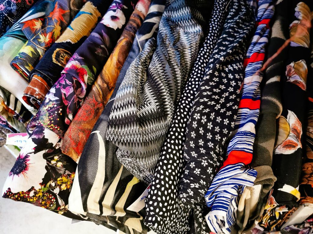 Fabric Shopping in Nuremberg, cheap fabric