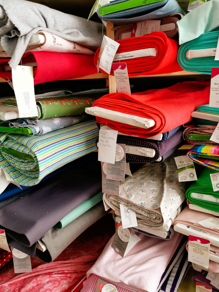 fabric shopping in Nuremberg