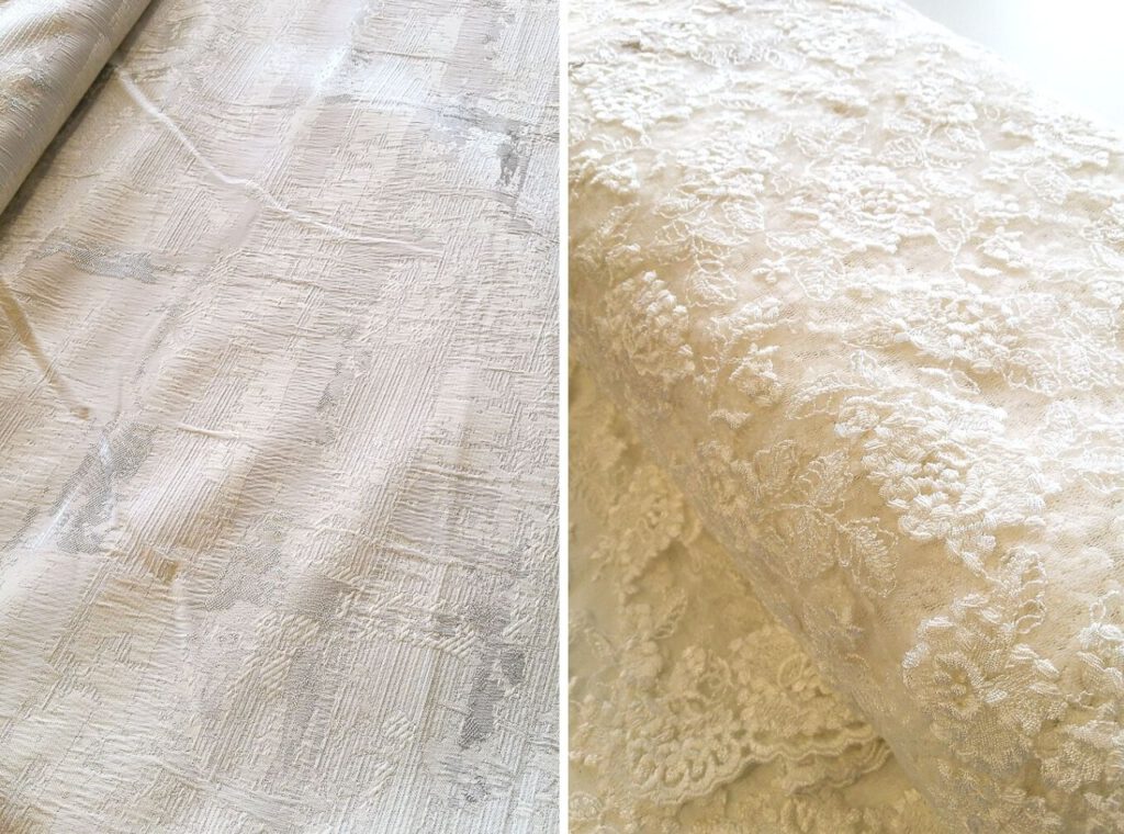 My wedding fabric