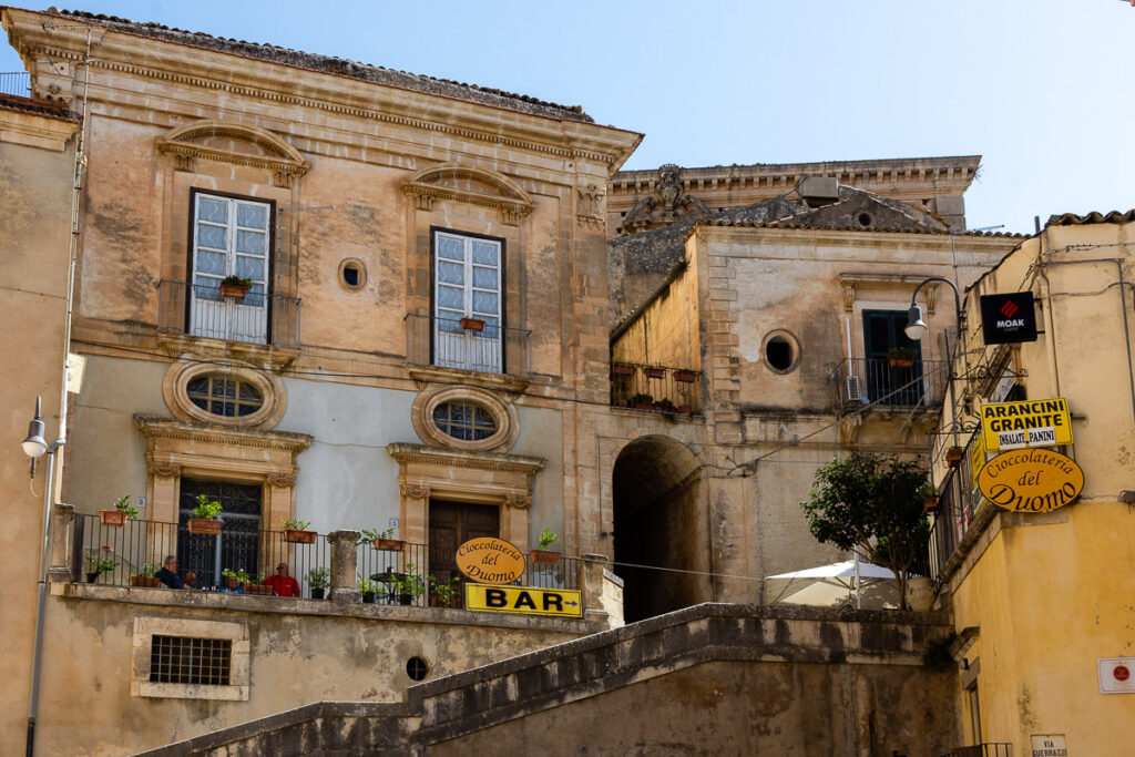 BAroque architecture in Modica Alta