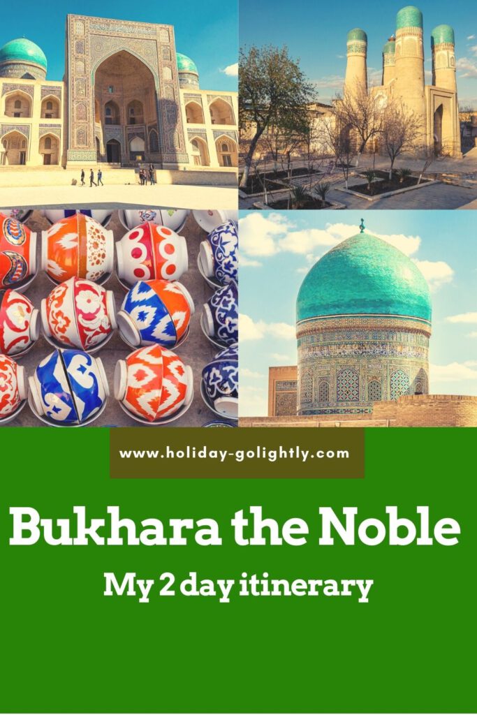  two day Bukhara guide pin