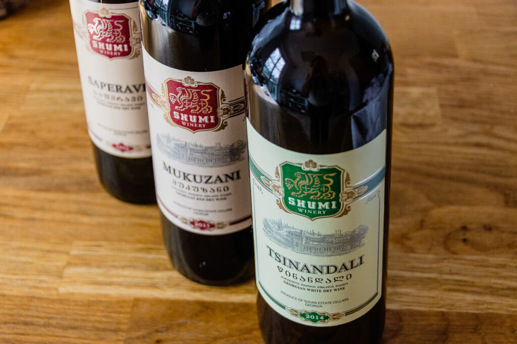 shopping in the Caucasus -wine shopping