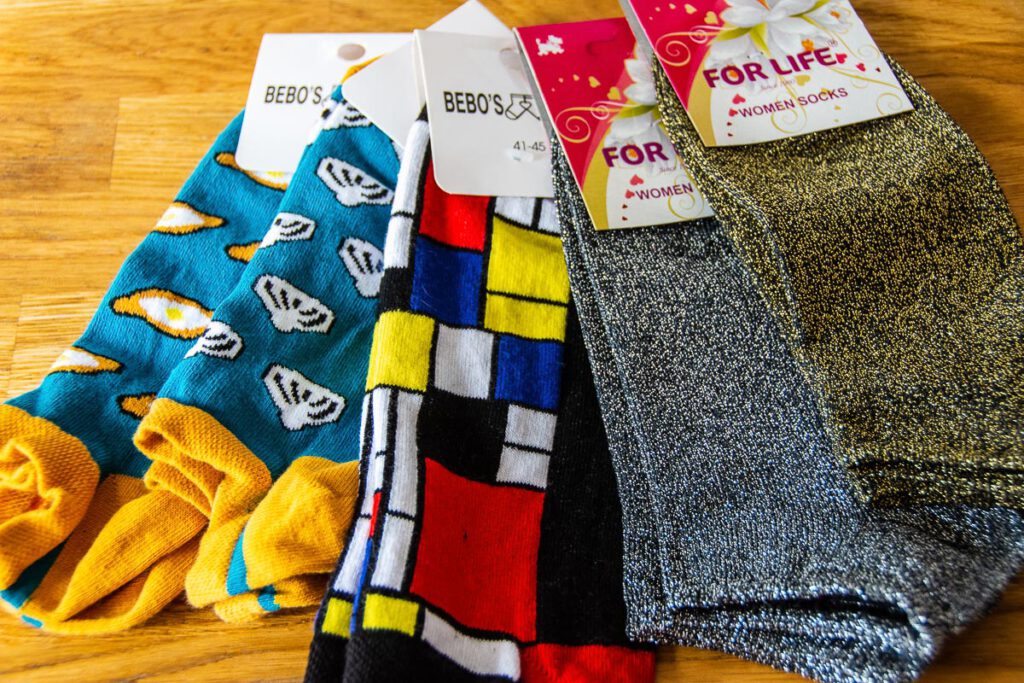 Khinkali and Khatchapuri socks