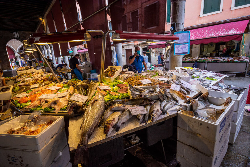 Pesceria of Venice Rialto Market