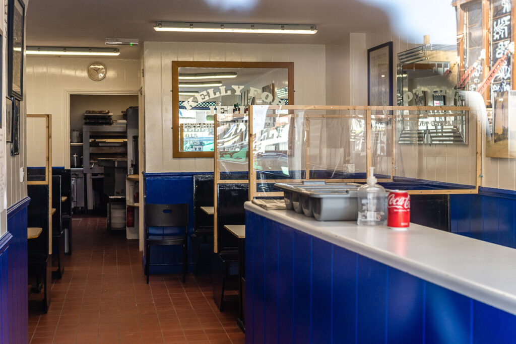 Traditional eel shop, East London