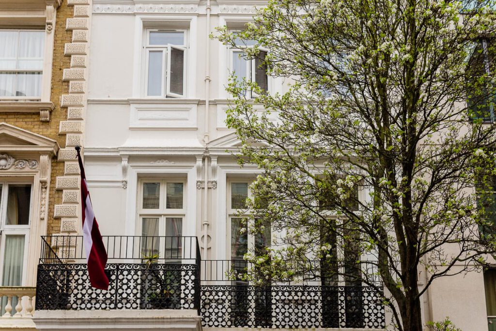 The London Latvian Centre - great place to start Sunday in London