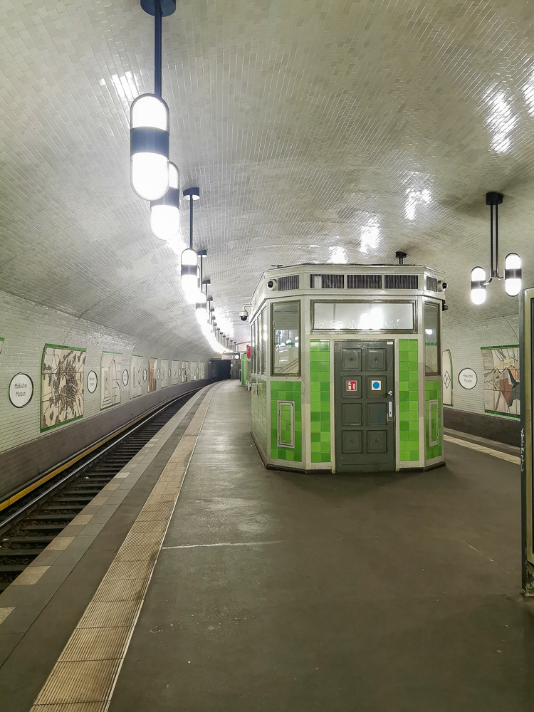 A traditional Berlin Underground Station