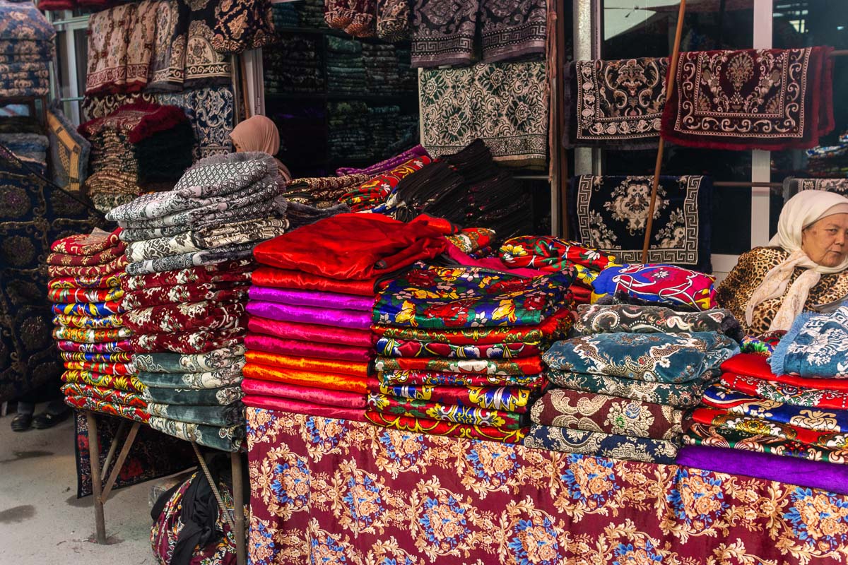 Kumtepe Bazaar Marghilon - Heaven For Fabric Shopping - Holiday-golightly