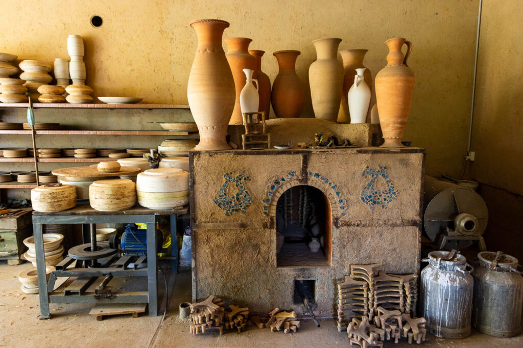 Rishton Ceramics Kiln at Rustam Usmanov Atelier